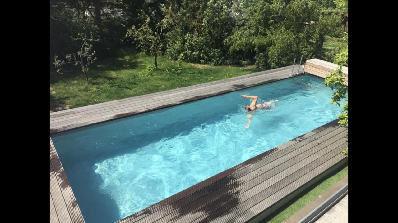 Ferienwohnung Apartment Doppelzimmer In Der Villa Naturpark Rheinblick, Ruhig, Aussicht, Pool Koblenc Exteriér fotografie